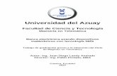 Universidad del Azuaydspace.uazuay.edu.ec/bitstream/datos/8587/1/06431.pdf · 2019-04-21 · RESUMEN El presente trabajo de graduación utiliza la tecnología celular ... SMS” utilizando