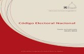 Código Electoral Nacional - Pensamiento Penal · 2020-07-20 · “Código Electoral Nacional. Texto actualizado –julio 2015-” Departamento Investigación e Información Argentina