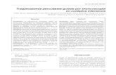 Traqueostomía percutánea guiada por broncoscopia en cuidados … · 2013-03-15 · Volumen 81, No. 2, Marzo-Abril 2013 95 Traqueostomía percutánea guiada por broncoscopia en cuidados