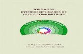 JORNADAS( INTERDISCIPLINARES(DE( SALUD(COMUNITARIA((enfermeriacomunitaria.org/web/attachments/article/1258/Programa... · JORNADAS(INTERDISCIPLINARES(DE(SALUD(COMUNITARIA((Zaragoza,(5al(7Noviembre2015(!!