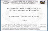 Proyecto de exportación de servicios a Españabibliotecadigital.econ.uba.ar/download/tpos/1502-0374... · 2017-07-31 · Seminario de integración final PROYECTO DE EXPORTACIÓN