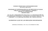 2. Organización institucional de la subasta...Taller de Nicaragua Managua, 19 al 21 de febrero de 2003 2 Índice I. Introducción al Mercado Secundario II. Funciones de un Mercado