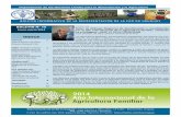 Boletín informativo de la representación de la FAO en UruguayLa Representación de la FAO en Uruguay, el Ministerio de Vivienda, Ordenamiento Territorial y Medio Ambiente (MVOTMA)