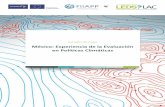 México: Experiencia de la Evaluación en Políticas Climáticaseuroclimaplus.org/images//CdP-ME_Caso-Mexico_Final.pdf · 2020-07-15 · 3 México: Experiencia de la Evaluación en
