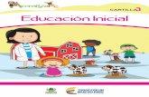 CARTILLA3 Educación Inicial · La educación inicial reconoce la diversidad cultural y la enriquece a partir de sus prácticas. En la educación inicial se promueven valores que