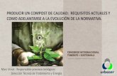 Presentación de PowerPointcongresotenerifemassostenible.com/wp-content/uploads/2016/06/09… · “Compost”: Enmienda orgánica obtenida a partir del tratamiento biológico aerobio