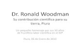 Dr. Ronald Woodmanjro.igp.gob.pe/newsletter/201001/includes/pdf1.pdf · Depresión de Bayovar, Octubre 1987 Lancones, Setiembre 1991. 1987 Ronald Woodman, buscando el registro del