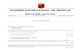 ASAMBLEA REGIONAL DE MURCIAhermes.asambleamurcia.es/documentos/pdfs/boar/Boar.10/... · 2020-05-11 · 1156 BOLETÍN OFICIAL DE LA ASAMBLEA REGIONAL DE MURCIA - Moción 403, sobre