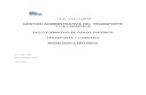GESTIÓN ADMINISTRATIVA DEL TRANSPORTE Y LA LOGÍSTICA · 2019-11-08 · Elaboración y gestión de los contratos mercantiles relacionados con la actividad de laempresa. Las actividades
