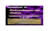 fundamentos de programación - Jorge Sanchezjorgesanchez.net/manuales/viejos/fpr/fpr0909.pdf · fundamentos de programación (unidad 9) colecciones de datos (6) (9.1) introducción