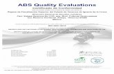 ABS Quality Evaluations - ORFIS Veracruz · ha sido evaluado por ABS Quality Evaluations, Inc. y fue con!rmado en conformidad con los requisitos establecidos por: Evaluate ema entidad
