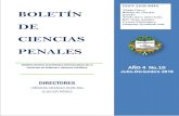 BOLETÍN DE CIENCIAS PENALES No. 10 - up.ac.pa · 2019-03-13 · Boletín de Ciencias Penales No.10 Julio-Diciembre 2018 KEY WORDS: Money laundering, illicit enrichment, public official,