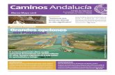 CAMINOS ANDALUCÍA MARZO-ABRIL 16 Maquetación 1caminosandalucia.es/wp-content/uploads/2019/05/... · es potenciar el sector logístico y mejorar-undial. A la am-pliación del Canal