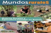 Mundos - CIPCA Bolivia · 2018-05-08 · Mundos rurales y del campo de todos los rincones del Brasil. Ellas, durante el lapso de dos años, retoman y ... expuestos hace dos años