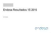 Endesa Resultados 1S 2016...Resultados 1S 2016 - Madrid, 27 Julio 2016 Racional de la transacción Adquisición en línea con las prioridades estratégicas de Endesa Potencial de sinergias