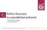 Política fiscal para la sostenibilidad ambiental · Por una política fiscal para la democracia y el desarrollo: Otra Centroamérica es posible Continuada y acelerada pérdida de