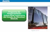 Programade Aseguramiento& Universidad&Autónoma& …€¦ · " Salud#y#educación:#pilares#de#laFundación#MetLife#México# " Teletón#y#Lazos# 3 . II.& Programas& de& Aseguramiento&