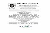 Diario Oficial de 14 de Abril de 2004. - Yucatán · MERIDA, YUC., MIERCOLES 14 DE ABRIL DE 2004. DIARIO OFICIAL PAGINA 5 PODER JUDICIAL TRIBUNAL SUPERIOR DE JUSTICIA DEL ESTADO DE