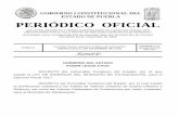 GOBIERNO CONSTITUCIONAL DEL ESTADO DE PUEBLA … · 2 (Décima Octava Sección) Periódico Oficial del Estado de Puebla Miércoles 21 de diciembre de 2016 GOBIERNO DEL ESTADO PODER