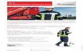 DB THL D ES - Rosenbauer · Nota: no se trata de una ropa para bomberos según la norma EN 469. EN 15614:2007 A1 Estructura del material El tejido de este traje formado de una capa