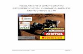 REGLAMENTO CAMPEONATO INTERPROVINCIAL GRANADA … · Campeonato Provincial de Motocross de Granada ... Podrán participar en estos campeonatos y trofeos todos los pilotos que posean
