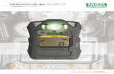 Detectores de gas ALTAIR® 2X - segutecnica.com · •Luz verde de alta visibilidad (luz verde, marca de comprobación) •Se ilumina en rojo si no se ha superado la comprobación