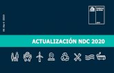 ACTUALIZACIÓN NDC 2020clgchile.cl/wp-content/uploads/2020/04/Presentacion_Ministra_Schm… · Compromisos de integración Variable NDC 2015 Propuesta NDC Nueva NDC Vínculo con ODS