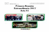 Acta No. 81 HJG (Primera Extraordinaria 2017)transparencia.esonora.gob.mx/NR/rdonlyres/0687DF9F-A3F1... · 2020-07-20 · AUTORIZACIÓN DE APLICACIÓN DEL ACUERDO DE AUSTERIDAD 2017