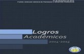 Logros - uacj.mx public… · Logros académicos de la UACJ 2014-2015 4 ciclo escolar 2010-2011 y el ciclo escolar 2015-2016. Gracias a los nuevos programas y al incremento de los