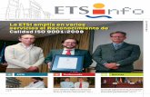 La ETSI amplía en varios servicios el Reconocimiento de / … · 2018-04-23 · ETSI info 3 > Programa Feder-Innterconecta E l Centro Tecnológico AICIA, participa en 15 proyectos