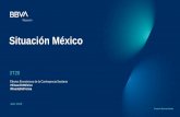 Situación México 3T20 · 2020-07-21 · TURISMO Y ALIMENTOS* (% A/A, REAL, MEDIA MÓVIL DE 7 DÍAS) El camino a la recuperación será largo y pedregoso en medio del impacto a largo
