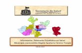 Información Relevante Estadística en Salud Municipio ... · Información Relevante Estadística en Salud Municipio Juanacatlán.Región Sanitaria Centro–Tonalá Edición 2015