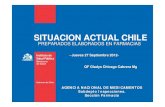 PREPARADOS ELABORADOS EN FARMACIAS · Magistrales y Oficinales en Chile Farmacias en Chile y sus Recetarios. Cambios regulatorios del medicamento 2010-2012. Preparaciones Magistrales