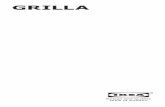 GRILLA · 2019-02-13 · resume its shape and helps to prevent it from becoming uneven with use. Good to know ─ The grill pan is suitable for use on gas hob, glass ceramic hob and