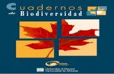 Cuadernos de Biodiversidad 57 (2019) · de registros biológicos Darwin Core. RESULTADOS Y DISCUSIÓN Se evaluaron diez huertas ubicadas en el casco urbano del municipio de Sibundoy