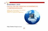 Erasmus 19/20 FACULTAD DE CIENCIAS ECONÓMICAS Y …fceye.us.es/files/PRESENTACIN_ERASMUS_19-20.pdf · Erasmus( 2 de estas 3) Becas del MECD: según grupo de países (incompatibles