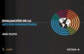 EVALUACIÓN DE LA ACCIÓN HUMANITARIA“Evaluación de la Acción Humanitaria” para Channel Research en Europa ... ha cambiado del personal de las sedes centrales de las agencias