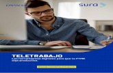 Herramientas Teletrabajo 27.03-OK - Seguros SURA Argentina · 2020-06-05 · Definir qué herramientas digitales se utilizarán para el trabajo remoto y colaborativo. Más abajo se
