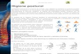HIGIENE POSTURAL - fstseguana postural.pdfآ  Higiene postural La higiene postural es el conjunto de