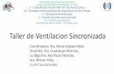 Taller de Ventilacion Sincronizadaa...Comité acional de Estudios Fetoneonatales (C.E.F.E.N.) 4 ° CONGRESO ARGENTINO DE NEONATOLOGIA. 10 ° Jornadas Interdisciplinarias de Seguimiento