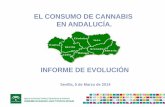 EL CONSUMO DE CANNABIS EN ANDALUCÍA....57´1% el consumo de cannabis se produjo en combinación con otras sustancias, principalmente alcohol (37´9%) y cocaína (22´7%) y para el