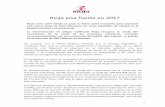 Rioja pisa fuerte en 2017es.riojawine.com/multimedia/files/NOTA DE PRENSA... · 2017, un año con una meteorología adversa en buena parte de España y por ende en los países competidores,