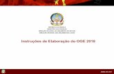 Instruções de Elaboração do OGE 2018 - CABRI · Abril de 2017 Instruções de Elaboração do OGE 2018 2.1 Quadro Legal Constituição da República de Angola (publicada no Diário