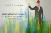 Presentación Colombia- Españolccmexcol.com/wp-content/uploads/2016/11/PROCOLOMBIA-DES-10-… · Presentación Colombia – Español OPORTUNIDADES DE NEGOCIO EN COLOMBIA 2016 . ...