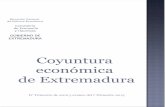 PRESENTACIÓN - Extremadura · PRESENTACIÓN La Dirección General de Política Económica, presenta el Informe de Coyuntura Económica de Extremadura, referido al cuarto trimestre