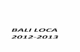 BALI LOCA 2012-2013 - WordPress.com · Cartera monedero de piel piton verde oscuro con boton de click o goma de medidas 15 cm ancho x10cm altura..120€