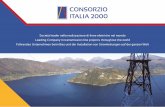Società leader nella ... - CONSORZIO ITALIA · PDF file CONSORZIO ITALIA 2000 ist gemäß den internationalen Normen und Standards UNI EN 9001:2015 für Qualitätsmanagement, ...