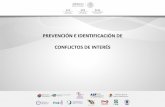Presentación de PowerPoint...I. Introducción II. Definición de conflicto de interés en el Derecho Mexicano III. Definición y Tipos de Conflicto de interés según OCDE IV. Obligaciones