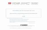 INFORME DE SITUACIÓN DE LOS ARCHIVOS UNIVERSITARIOS …cau.crue.org/.../2018_Informe-Encuesta...con-logo.pdf · Para este informe de 2018, el Comité Ejecutivo de la CAU solicitó