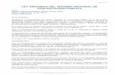 LEY ORGANICA DEL SISTEMA NACIONAL DE CONTRATACION … · 2018-10-30 · LEY ORGANICA DEL SISTEMA NACIONAL DE CONTRATACION PUBLICA Ley 1 Registro Oficial Suplemento 395 de 04-ago.-2008